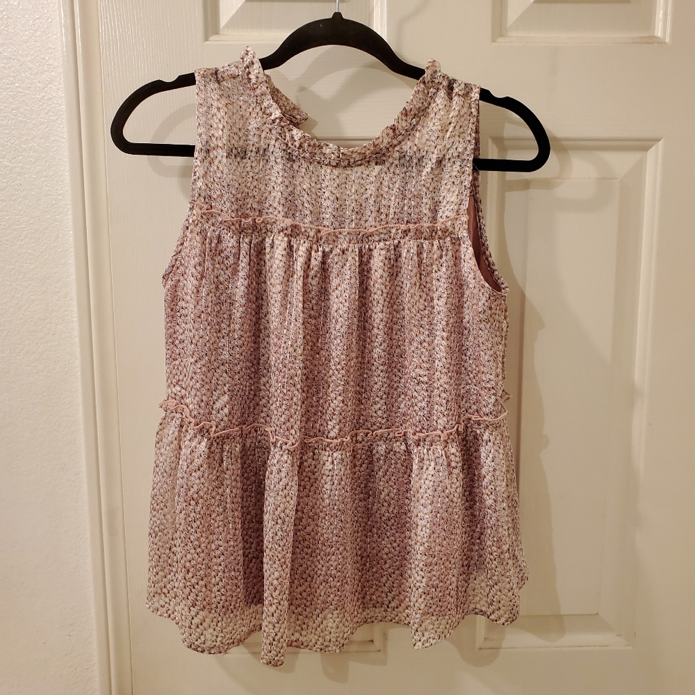 Mauve Monteau sleeveless blouse